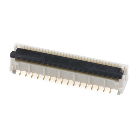 Molex Ffc/Fpc Connector, 32 Contact(S), 1 Row(S), Female, Straight, 0.020 Inch Pitch, Surface Mount 5019513250